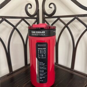 BrüMate maraschino NWT Hopsulator Trio 3-in-1 Can Cooler